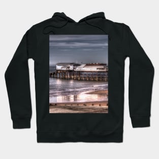 Cromer Pier and reflection Hoodie